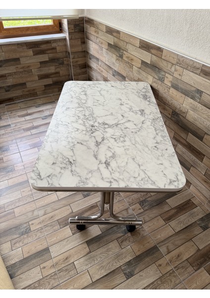 Tekerlekli Orta Sehpa, Tekerlekli Sehpa, Pratik Orta Sehpa,krom 70X110CM Masa, Tekerli Sehpa fiyatları