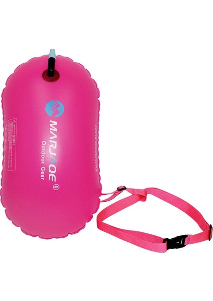 Yüzmek Şamandıra Tow Float / Bel Kemeri Açık Su Yüzme Su Spor Gül Kırmızı (Yurt Dışından)