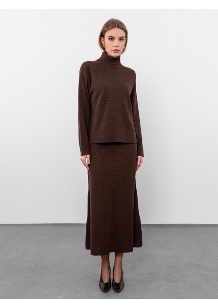 Yünlü Balıkçı Yaka Kazak