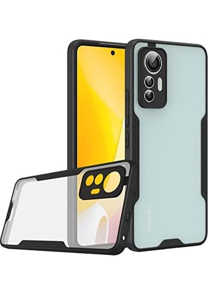 Xiaomi Mi 12 Lite Kılıf Kamera Korumalı Arkası Mat Parfe Silikon modelleri