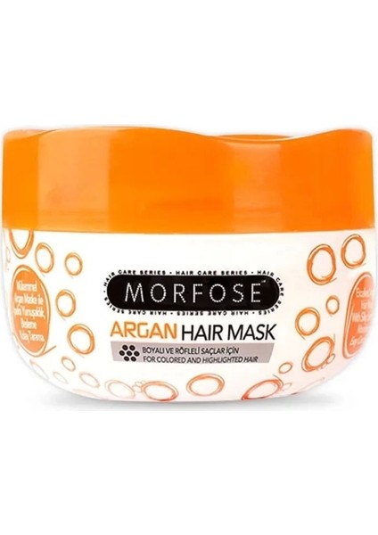 Argan Saç Maskesi 500 ml - Boyalı ve Röfleli Saçlar - Mrfs