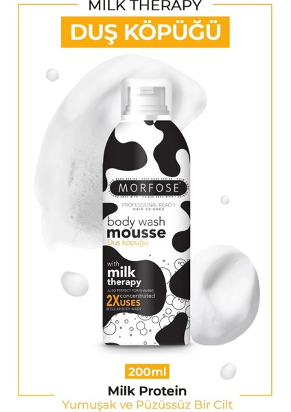 Milk Therapy Duş Köpüğü 200 ml - Mrfs