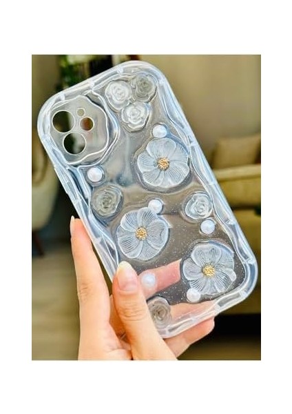 Aksesuar Iphone 11 ile Uyumlu 3D Oyuncak Çiçek Tasarımlı Yumuşak Silikon Kılıf fiyatları