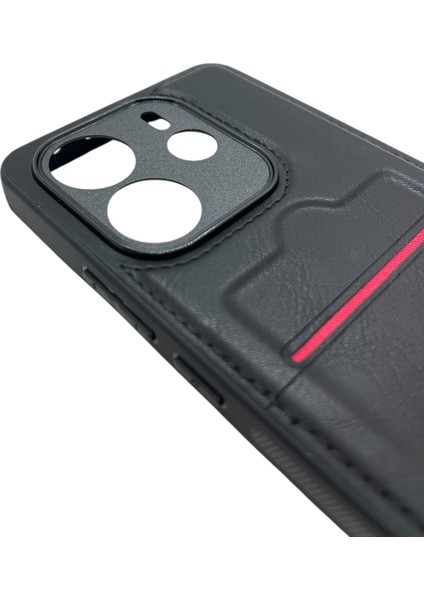 Redmi Note 14 4g Kartlıklı Rich Boss Lüx Deri Kılıf Siyah fiyatları