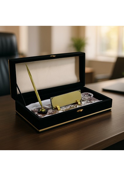 Kişiye Özel Baskılı - Mermer Isimlik - Masa Üstü Isimlik