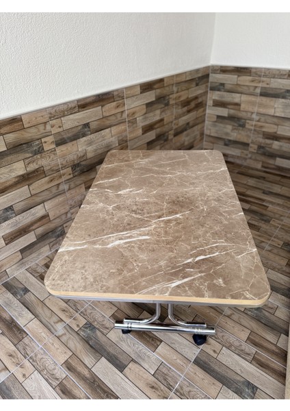 Tekerlekli Orta Sehpa, Tekerlekli Sehpa, Pratik Orta Sehpa,krom 70X110CM Masa, Tekerli Sehpa fiyatları