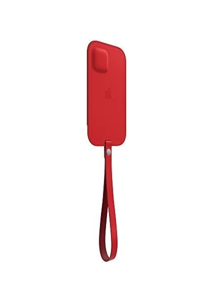 iPhone 12 Mini Için Magsafe Özellikli Deri Zarf Kılıf - (Product)Red fiyatları