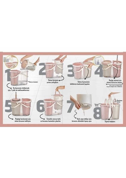 Vipset Twister VP-602 Temiz ve Kirli Su Ayrı Ayrı Yeni Ürün modelleri