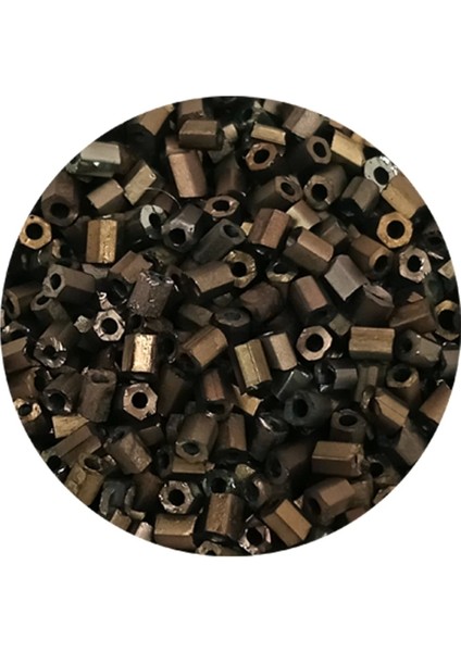 Kesme Cam Boncuk 2mm - 20 Gram - Mat Kahverengi -BNC348 fiyatları