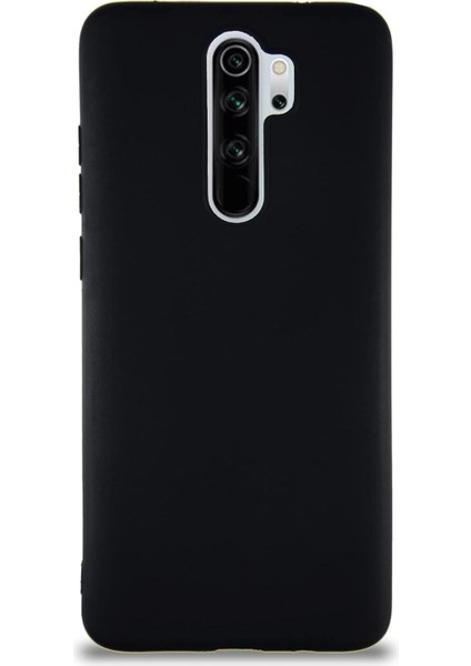 Iletişim Xiaomi Redmi Note 8 Pro ile Uyumlu Kılıf Soft Premier Renkli Silikon Kapak - Siyah