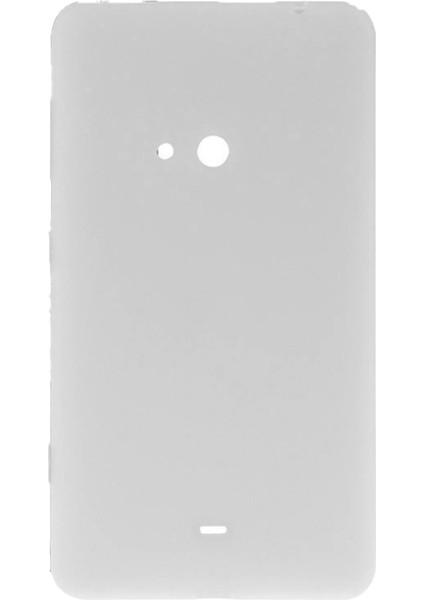 Nokia Lumia 530 Uyumlu Batarya Kapağı (Beyaz) VR-7699