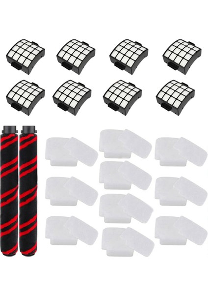 Köpekbalığı Stratos AZ3000 / AZ3000C / AZ3000W / AZ3002 Vakum Süpürge Yumuşak Fırça Rulo Köpük Keçe Filtre Yedek Parçaları (Yurt Dışından)