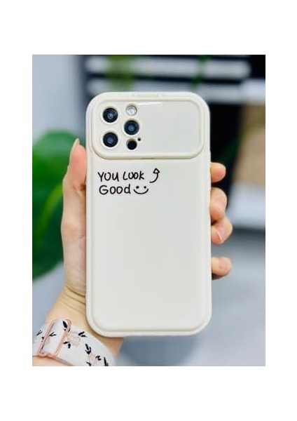 Aksesuar Iphone 12 Pro ile Uyumlu Aynalı Darbe Önleyici Kamera Korumalı Silikon Kılıf modelleri