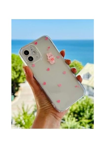 Aksesuar Iphone 12 ve 12 Pro ile Uyumlu Özel Tasarım 3D Oyuncak Tasarımlı Esnek Silikon Kılıf modelleri