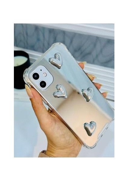 Aksesuar Iphone 11 ile Uyumlu Aynalı Tasarım Darbe Önleyici Silikon Kılıf fiyatları