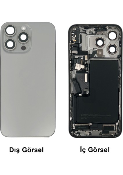 iPhone 15 Pro Max Uyumlu Dolu Kasa Çıkma (Natural) NT-112214