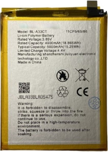 Teknonet General Mobile GM22 Pro Uyumlu Nettech 5000 Mah Batarya NT-104109