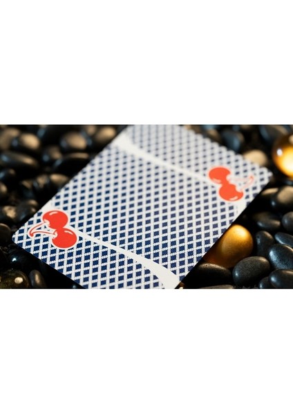 Limited Bee x Cherry Casino Mavi (Blue) Premium Oyun Kağıdı Iskambil Kartları destesi fırsatları
