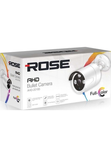 Rose AHD-20185 Starlight Gece Görüşlü Renkli Bullet Yeni Nesil Kamera fiyatları
