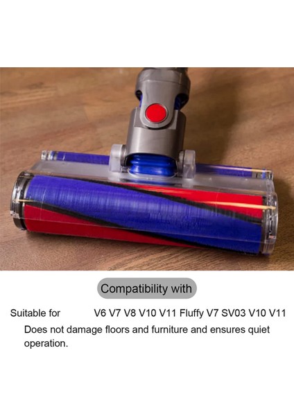 2x Dyson V6 V6 V7 V8 V10 V11 Vakum Temizleyici Aksesuarları Için Uyumlu Ana Fırça Bölüm 966488-01 (Yurt Dışından) fırsatları