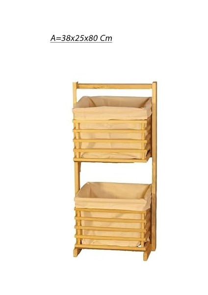 Home 2 Katlı Hasır Örgü Patates Soğan Sepeti - Meyvelik ve Sebzelik, Doğal Hasır Kaplamalı Gövde, Mutfak Için Şık ve Dayanıklı Saklama Çözümü (2 Kahtlı Ahşap Natural) modelleri