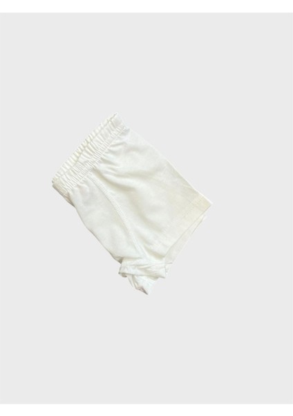 Erkek Çocuk Pamuklu Ekru Renk Atlet Boxer Takımı modelleri