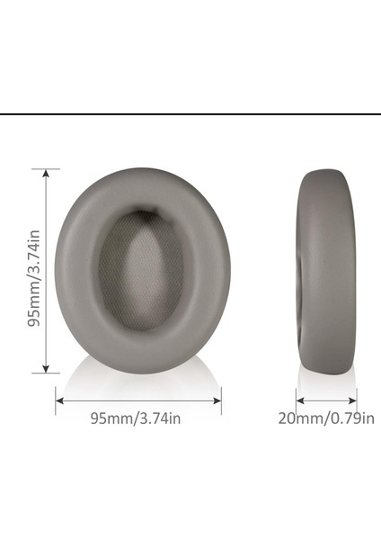 Beats Studio Pro İçin Kulaklık Pedi Sünger Yastık Yumuşak Protein Suni Deri Kulak Pedleri, Gürültü Yalıtım Köpük (Kumtaşı) Beats Studio Pro Earpad Yastık