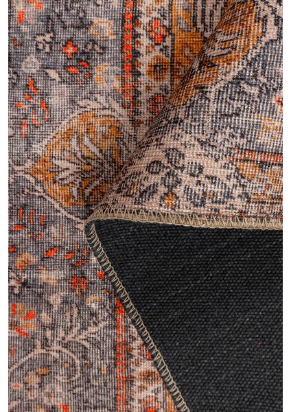 Copacabana Klasik Krem Polyester Dikdörtgen Modern Desenli Pamuk Makinada Yıkanabilir Hav Toz Vermez Leke Tutmayan Kaymaz Taban Dijital Makine Baskı Salon Yolluk Mutfak Halı fırsatları