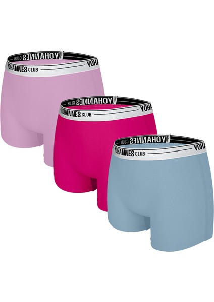 Kız Çocuk, Pamuklu Boyshort(boxer), 3'lü Paket, Terleme Yapmayan Kumaş