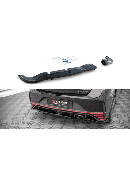 Arka Tampon Alt Lipi (Dikey Çubuklu) Hyundai I20N HY-I20-3-N-RSD1G+RD1G