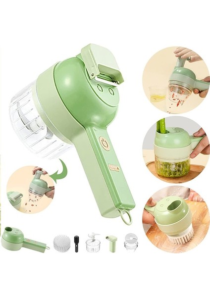 Ybltd 4 In 1 El Elektrikli Sebze Kesici Seti Gatling Sebze Kesici (Yurt Dışından) fiyatları