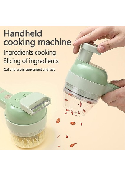 Ybltd 4 In 1 El Elektrikli Sebze Kesici Seti Gatling Sebze Kesici (Yurt Dışından) modelleri