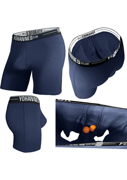 Erkek Özel Seperatörlü Pamuklu Boxer, uzun süreli konfor modelleri