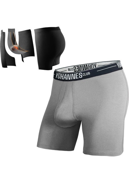 Erkek Özel Seperatörlü Pamuklu Boxer, çift seperatörlü koruma