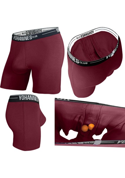 Erkek Özel Seperatörlü Pamuklu Boxer, sürtünme önleyici