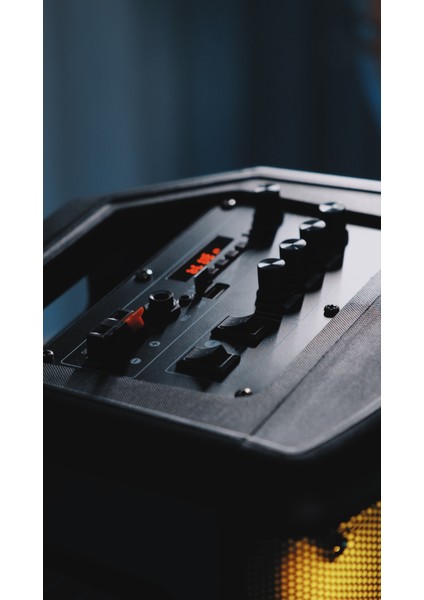 MD-833KP 7.4V3000MAH 30W Bluetooth/usb/tf/fm/led Işıklı Kablolusuz Mikrofonlu Toplantı Anfisi