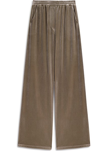 Elastik Bel Kadife Pantolon IW6250003056014 indirimleri