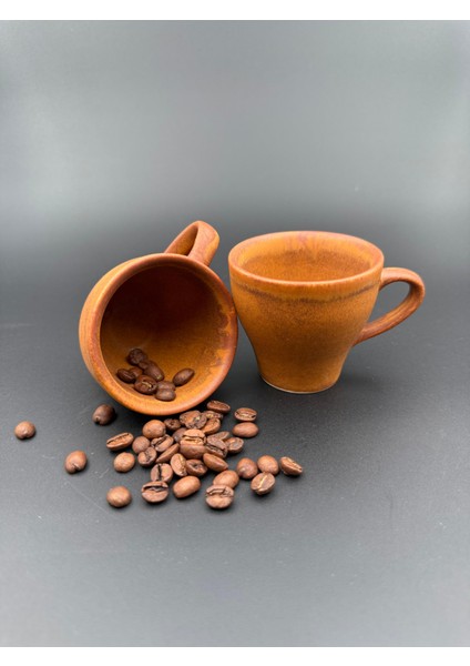 Irear Porcelain 4 Parça 2 Kişilik Savana Espresso Fincanı