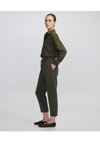 Belden Bağlamalı Carrot Fit Pantolon IW6250003062022 modelleri