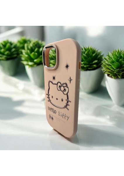 iPhone 14 Hello Kitty Kabartmalı Kaliteli Silikon Telefon Kılıfı fiyatları
