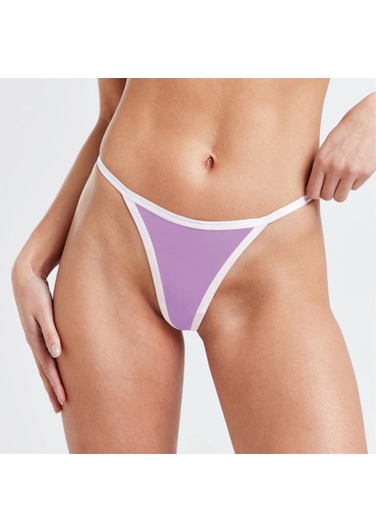 Kadın Pamuklu String Set, (Brazilian, T-Thong, Thong) 3'lü Set modelleri