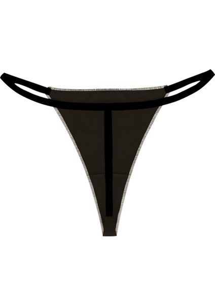 Kadın Pamuklu String Set, (Brazilian, T-Thong, Thong) 3'lü Set