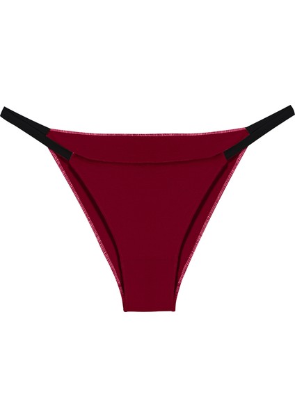 Kadın Pamuklu, String Brazilian Külot, 3'lü Paket,