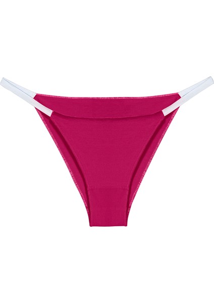 Kadın Pamuklu, String Brazilian Külot, 3'lü Paket,