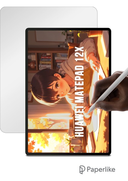 Huawei Matepad 12 x 2025 Uyumlu Kağıt Hisli Mat Paper-Like Ekran Koruyucu