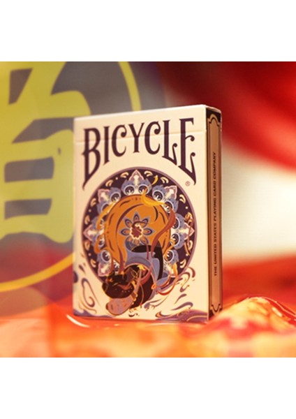 Chinese Zodiac Pig Çin Burçları Domuz Oyun Kağıdı Koleksiyonluk Iskambil Kartları