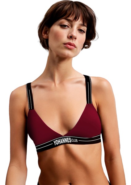 Kadın Lastik Askılı Sütyen, kıyafet altında görünmez