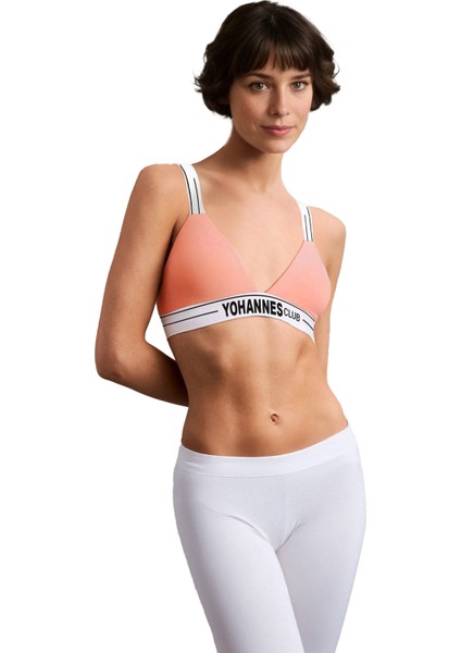 Kadın Lastik Askılı Sütyen, yumuşak pamuklu