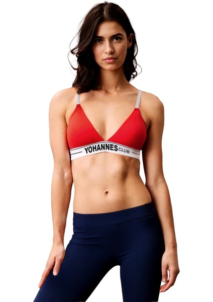 Kadın Pamuklu Üçgen Sütyen, stil sahibi basic