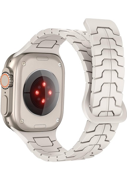 Apple Watch 46MM / 49MM / 45MM / 44MM Için Silikon Kordon (Yurt Dışından) fırsatları